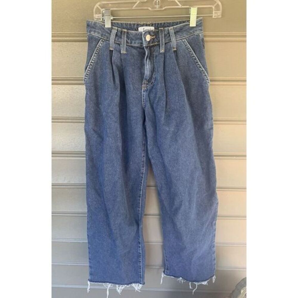 Women's Sz 23 X 26 Forever 21 Blue Jeans  Boyfriend Baggy Y2K HIPSTER‎